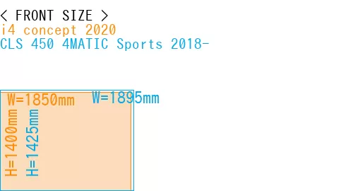#i4 concept 2020 + CLS 450 4MATIC Sports 2018-
